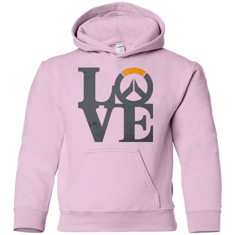 Sweatshirts Light Pink / YS Loverwatch Youth Hoodie
