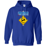 Sweatshirts Royal / Small Low Flying Tigers Pullover Hoodie