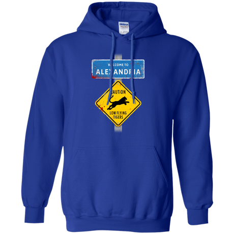 Sweatshirts Royal / Small Low Flying Tigers Pullover Hoodie