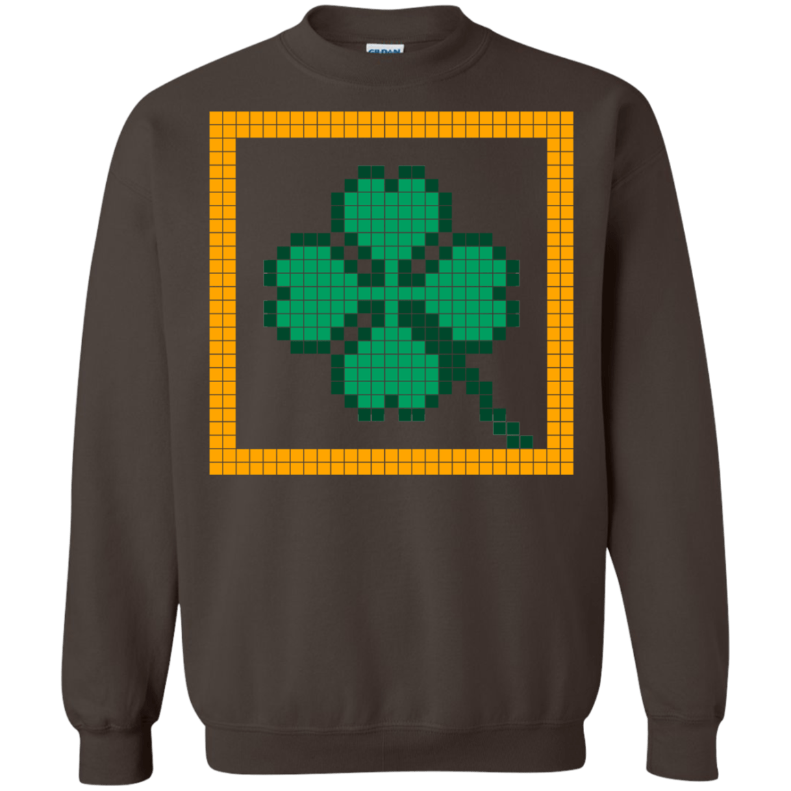 Sweatshirts Dark Chocolate / Small Low Resolution Irish Crewneck Sweatshirt