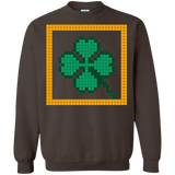 Sweatshirts Dark Chocolate / Small Low Resolution Irish Crewneck Sweatshirt