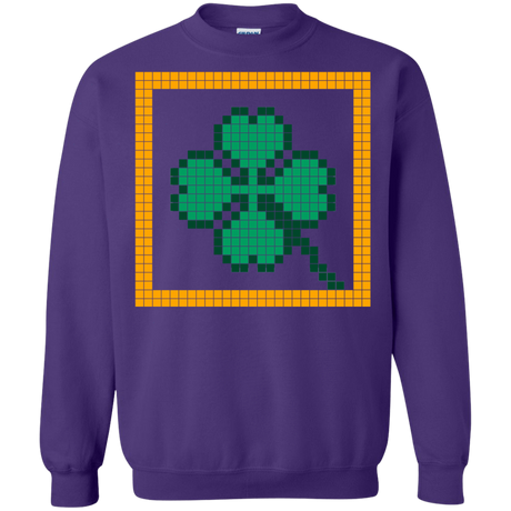 Sweatshirts Purple / Small Low Resolution Irish Crewneck Sweatshirt