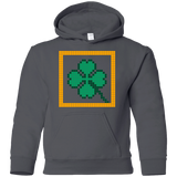 Sweatshirts Charcoal / YS Low Resolution Irish Youth Hoodie
