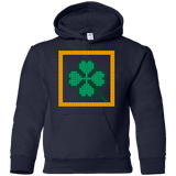 Sweatshirts Navy / YS Low Resolution Irish Youth Hoodie