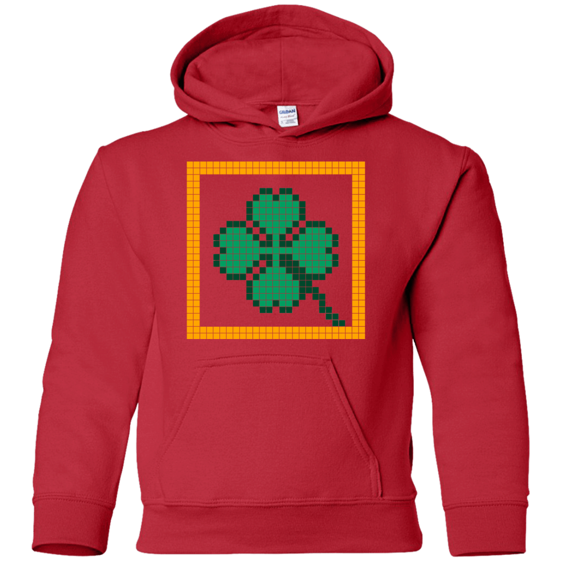 Sweatshirts Red / YS Low Resolution Irish Youth Hoodie