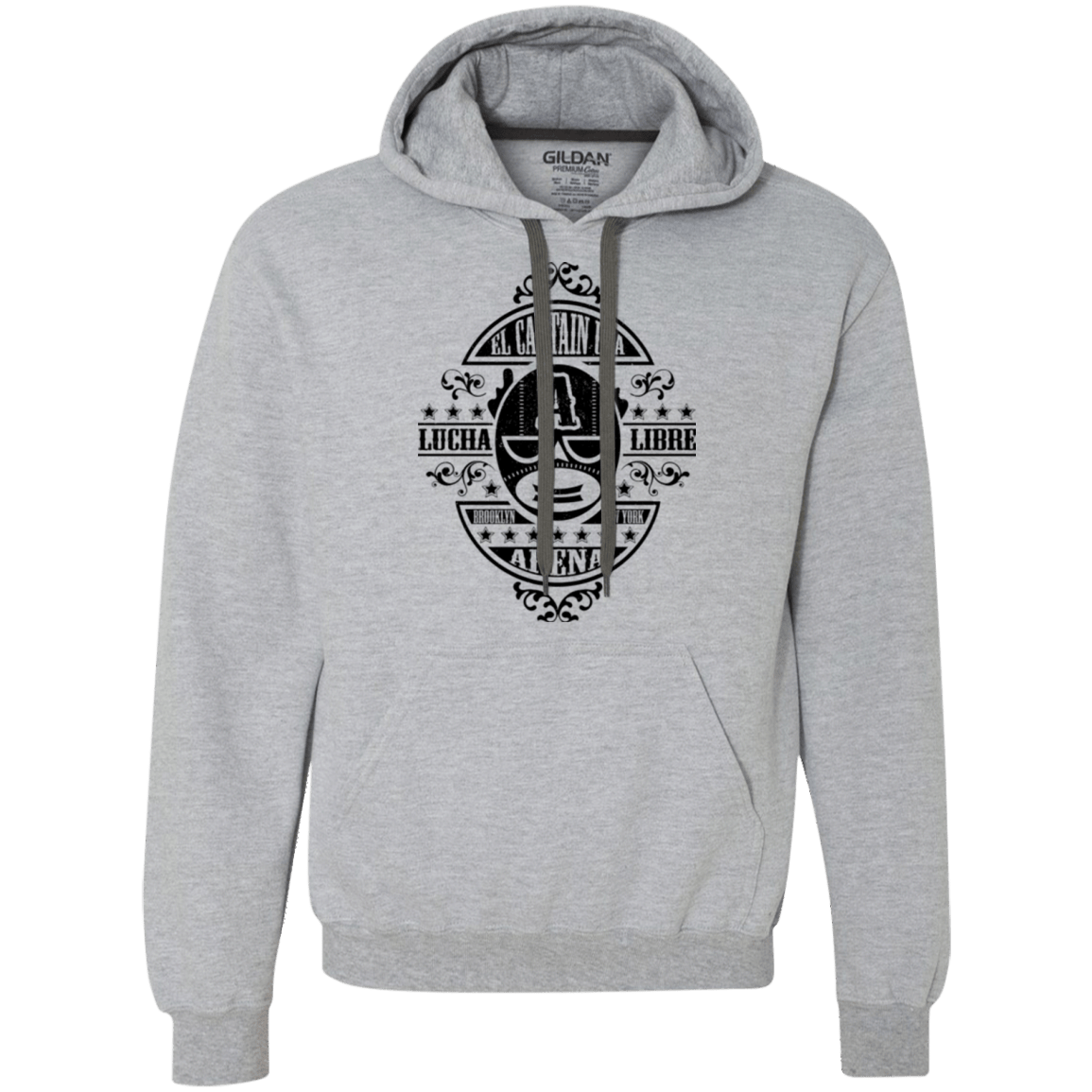 Sweatshirts Sport Grey / Small Lucha Captain Premium Fleece Hoodie