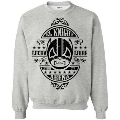 Sweatshirts Ash / Small Lucha Knight Crewneck Sweatshirt