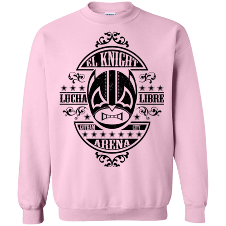 Sweatshirts Light Pink / Small Lucha Knight Crewneck Sweatshirt