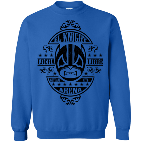 Sweatshirts Royal / Small Lucha Knight Crewneck Sweatshirt