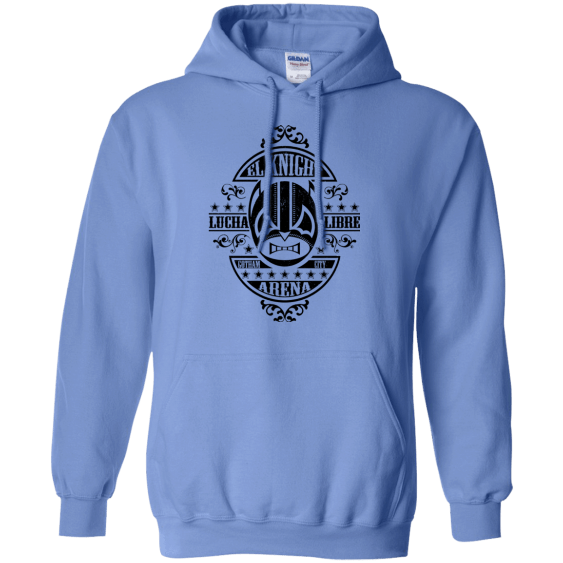Sweatshirts Carolina Blue / Small Lucha Knight Pullover Hoodie