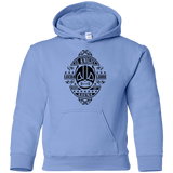 Sweatshirts Carolina Blue / YS Lucha Knight Youth Hoodie