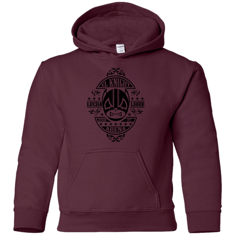 Sweatshirts Maroon / YS Lucha Knight Youth Hoodie