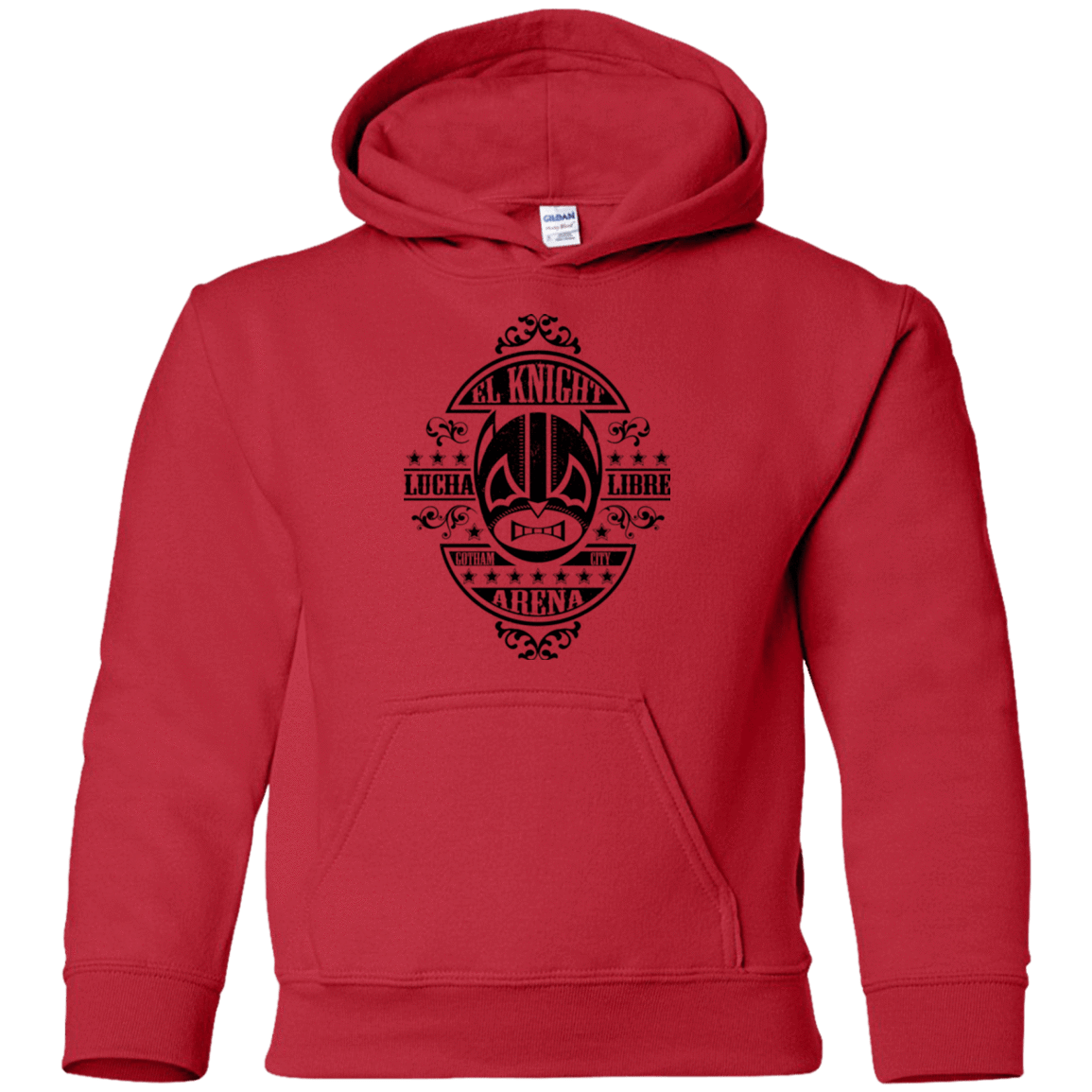 Sweatshirts Red / YS Lucha Knight Youth Hoodie