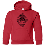 Sweatshirts Red / YS Lucha Knight Youth Hoodie