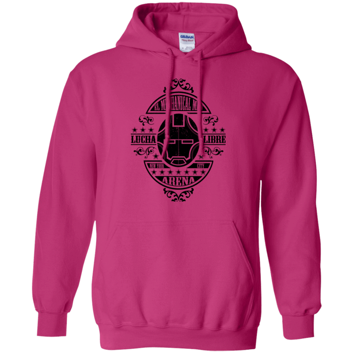Sweatshirts Heliconia / Small Lucha Mechanical Man Pullover Hoodie