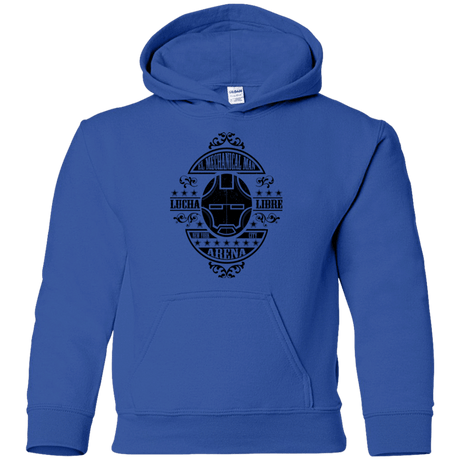 Sweatshirts Royal / YS Lucha Mechanical Man Youth Hoodie