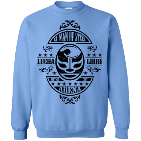 Sweatshirts Carolina Blue / Small luchamanofsteel Crewneck Sweatshirt