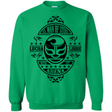 Sweatshirts Irish Green / Small luchamanofsteel Crewneck Sweatshirt