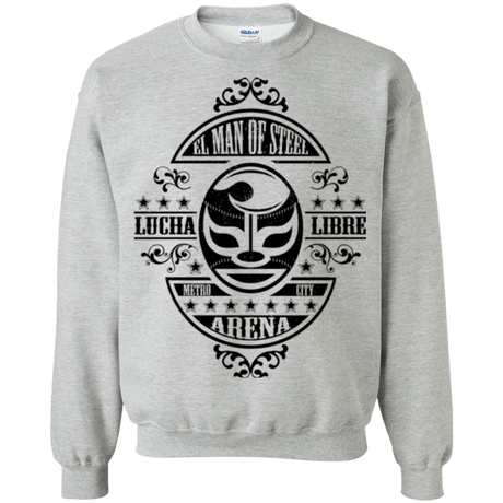 Sweatshirts Sport Grey / Small luchamanofsteel Crewneck Sweatshirt