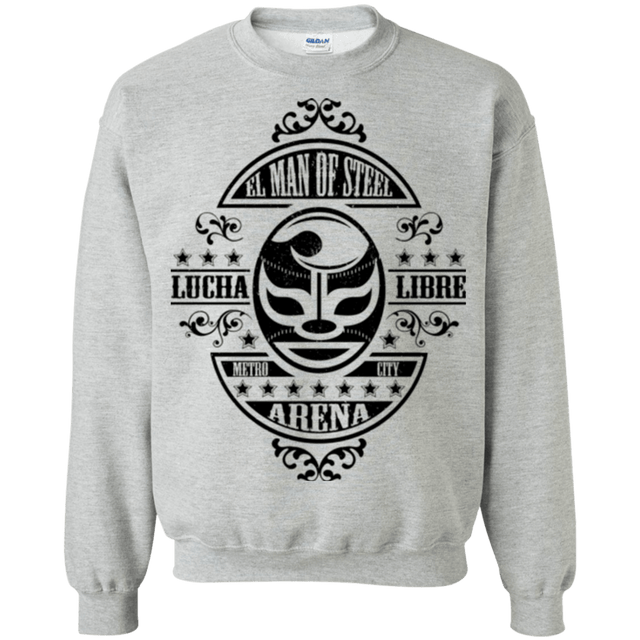 Sweatshirts Sport Grey / Small luchamanofsteel Crewneck Sweatshirt