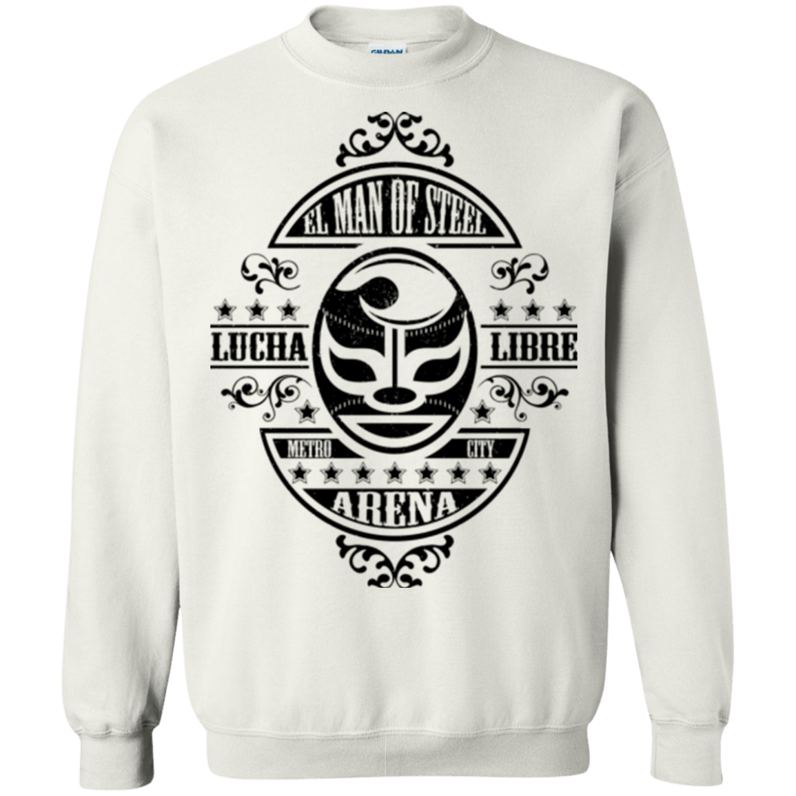 Sweatshirts White / Small luchamanofsteel Crewneck Sweatshirt
