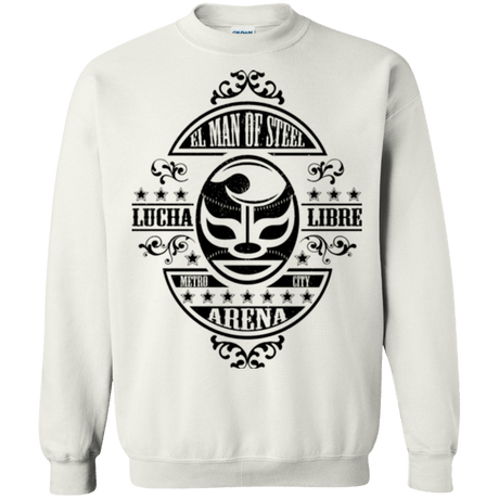 Sweatshirts White / Small luchamanofsteel Crewneck Sweatshirt