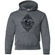 Sweatshirts Dark Heather / YS luchamanofsteel Youth Hoodie