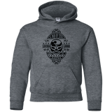 Sweatshirts Dark Heather / YS luchamanofsteel Youth Hoodie