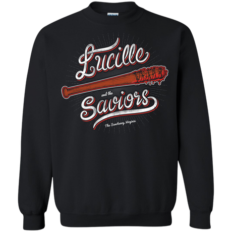 Sweatshirts Black / Small Lucille and the Saviors Crewneck Sweatshirt