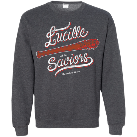 Sweatshirts Dark Heather / Small Lucille and the Saviors Crewneck Sweatshirt