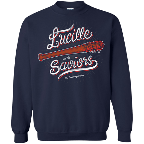 Sweatshirts Navy / Small Lucille and the Saviors Crewneck Sweatshirt