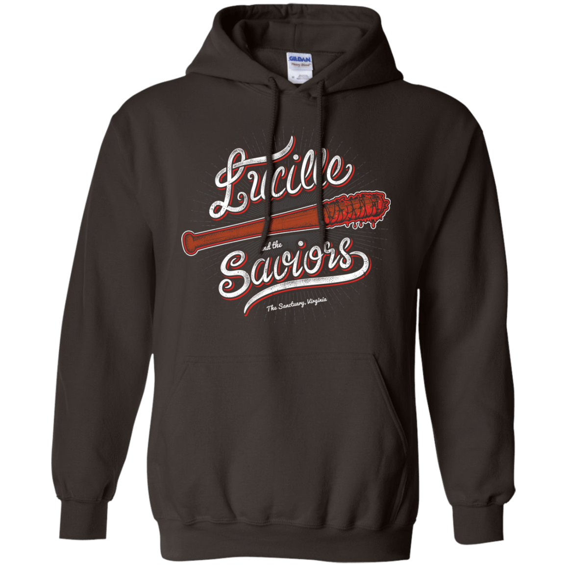 Sweatshirts Dark Chocolate / Small Lucille and the Saviors Pullover Hoodie