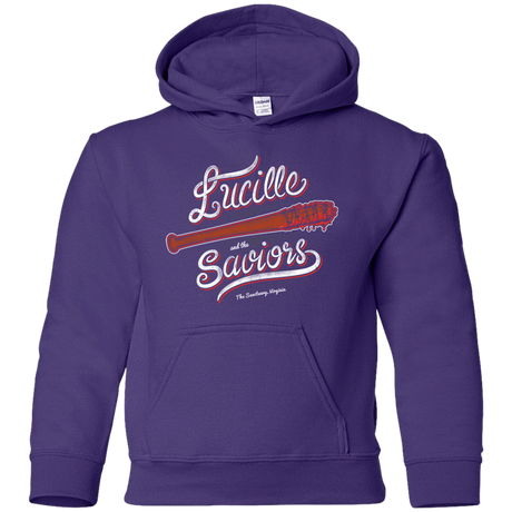 Sweatshirts Purple / YS Lucille and the Saviors Youth Hoodie