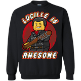 Sweatshirts Black / Small Lucille is Awesome Crewneck Sweatshirt