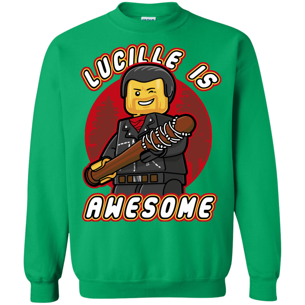 Sweatshirts Irish Green / Small Lucille is Awesome Crewneck Sweatshirt