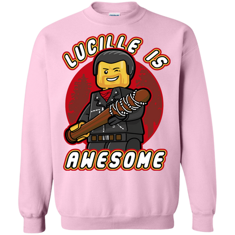 Sweatshirts Light Pink / Small Lucille is Awesome Crewneck Sweatshirt