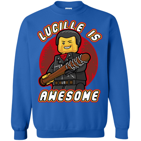 Sweatshirts Royal / Small Lucille is Awesome Crewneck Sweatshirt