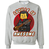 Sweatshirts Sport Grey / Small Lucille is Awesome Crewneck Sweatshirt