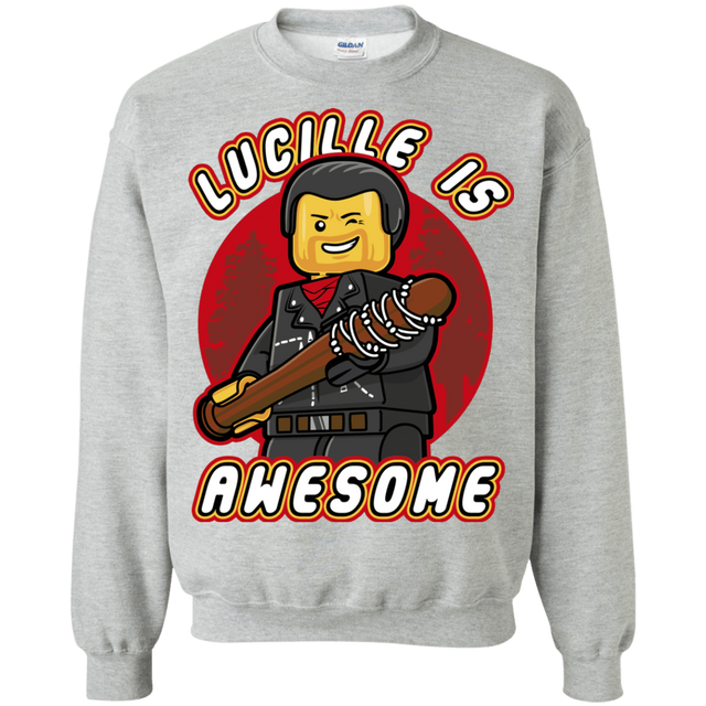 Sweatshirts Sport Grey / Small Lucille is Awesome Crewneck Sweatshirt