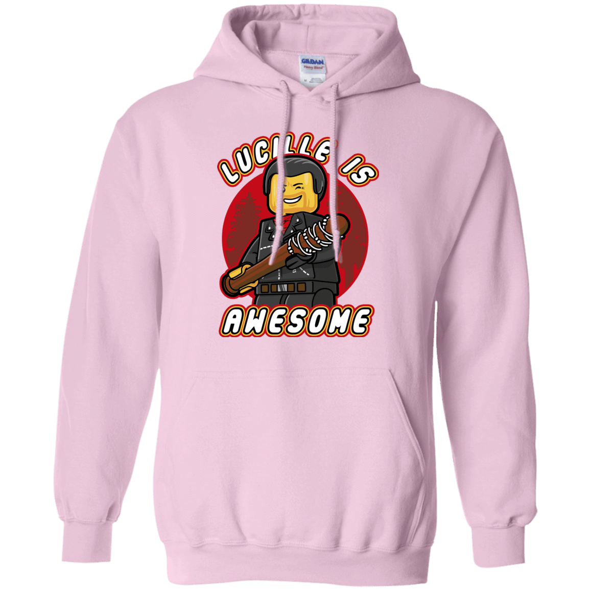 Sweatshirts Light Pink / Small Lucille is Awesome Pullover Hoodie