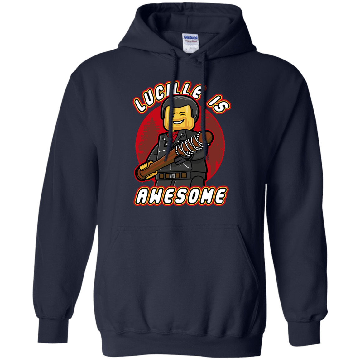 Sweatshirts Navy / Small Lucille is Awesome Pullover Hoodie