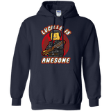 Sweatshirts Navy / Small Lucille is Awesome Pullover Hoodie