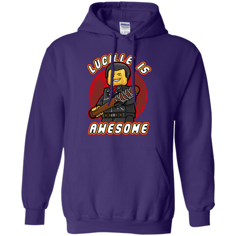 Sweatshirts Purple / Small Lucille is Awesome Pullover Hoodie