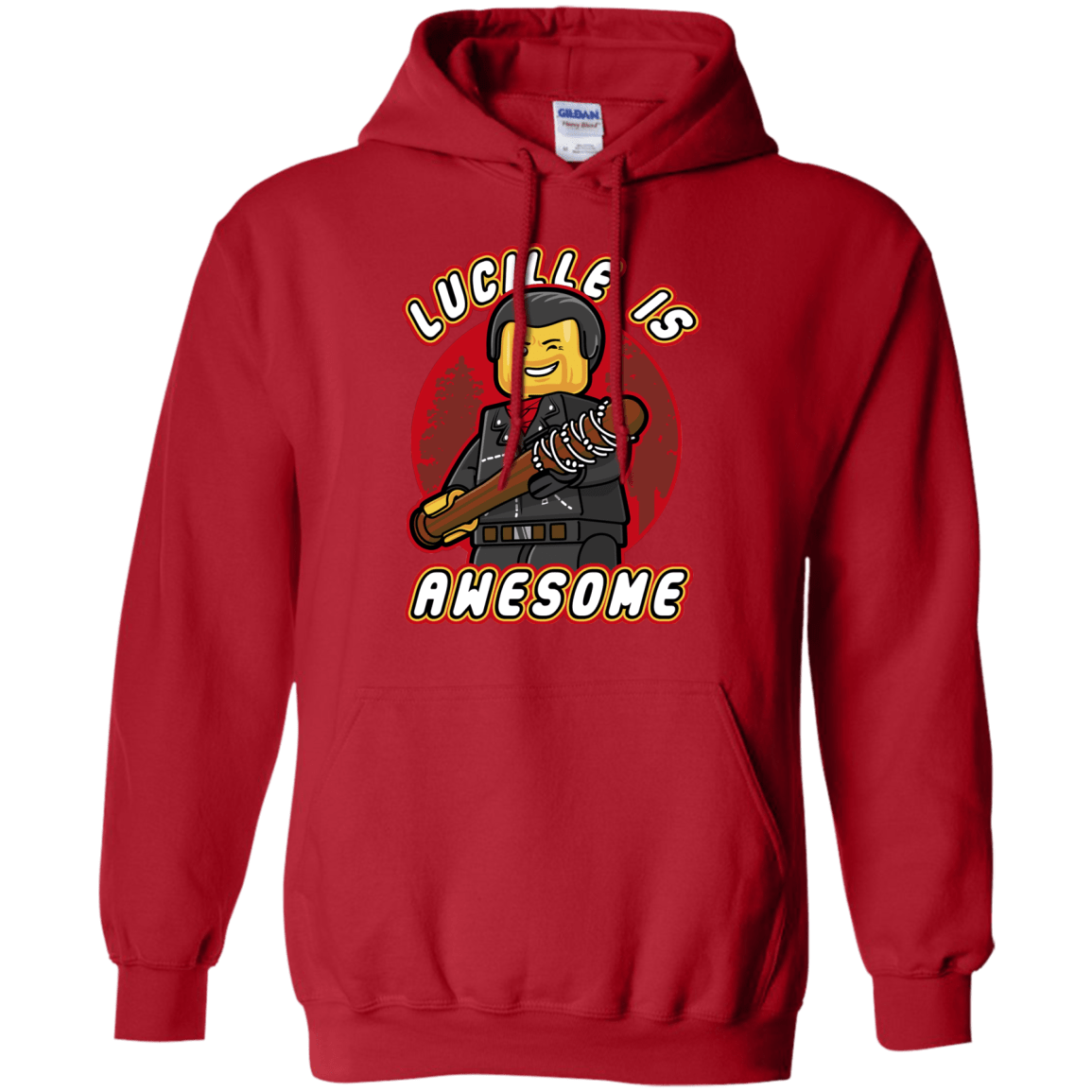 Sweatshirts Red / Small Lucille is Awesome Pullover Hoodie