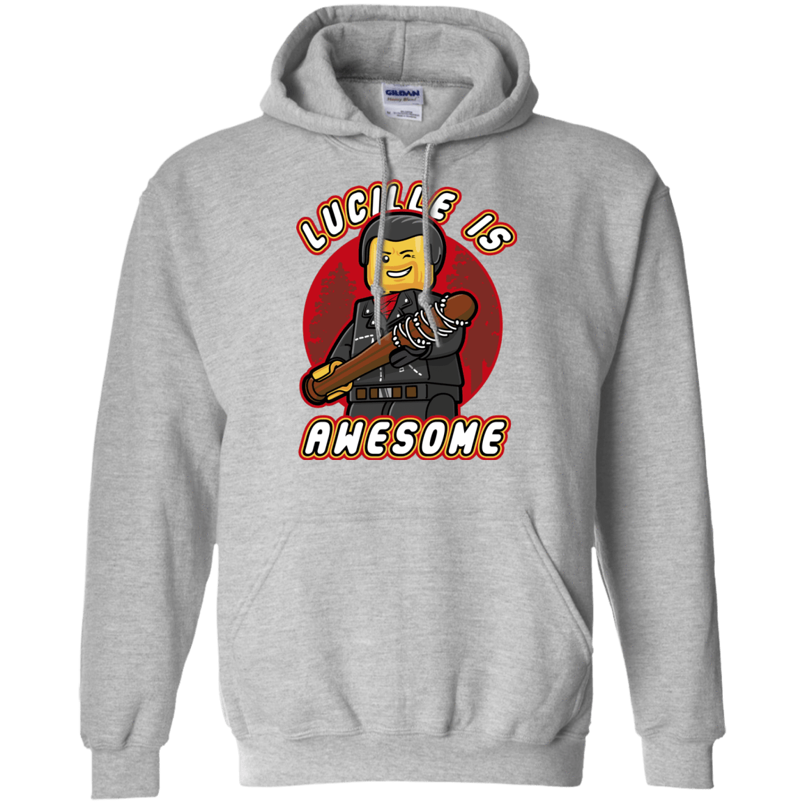 Sweatshirts Sport Grey / Small Lucille is Awesome Pullover Hoodie