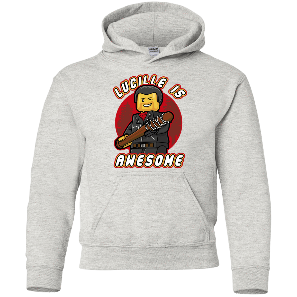 Sweatshirts Ash / YS Lucille is Awesome Youth Hoodie
