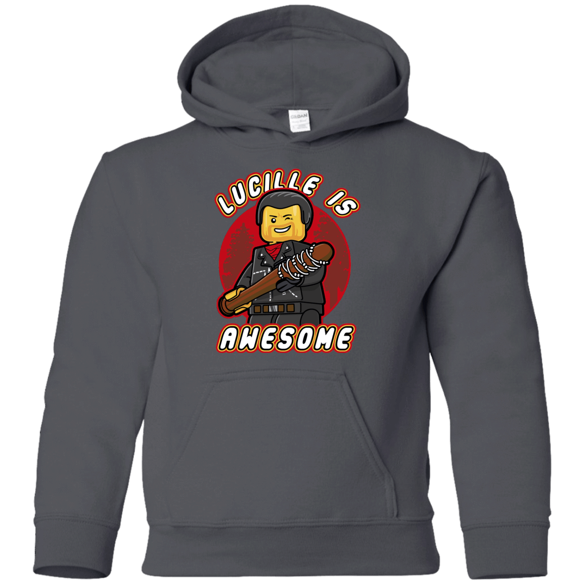 Sweatshirts Charcoal / YS Lucille is Awesome Youth Hoodie