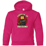 Sweatshirts Heliconia / YS Lucille is Awesome Youth Hoodie