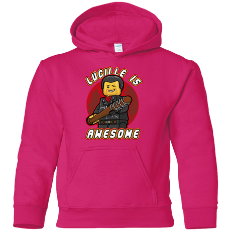Sweatshirts Heliconia / YS Lucille is Awesome Youth Hoodie