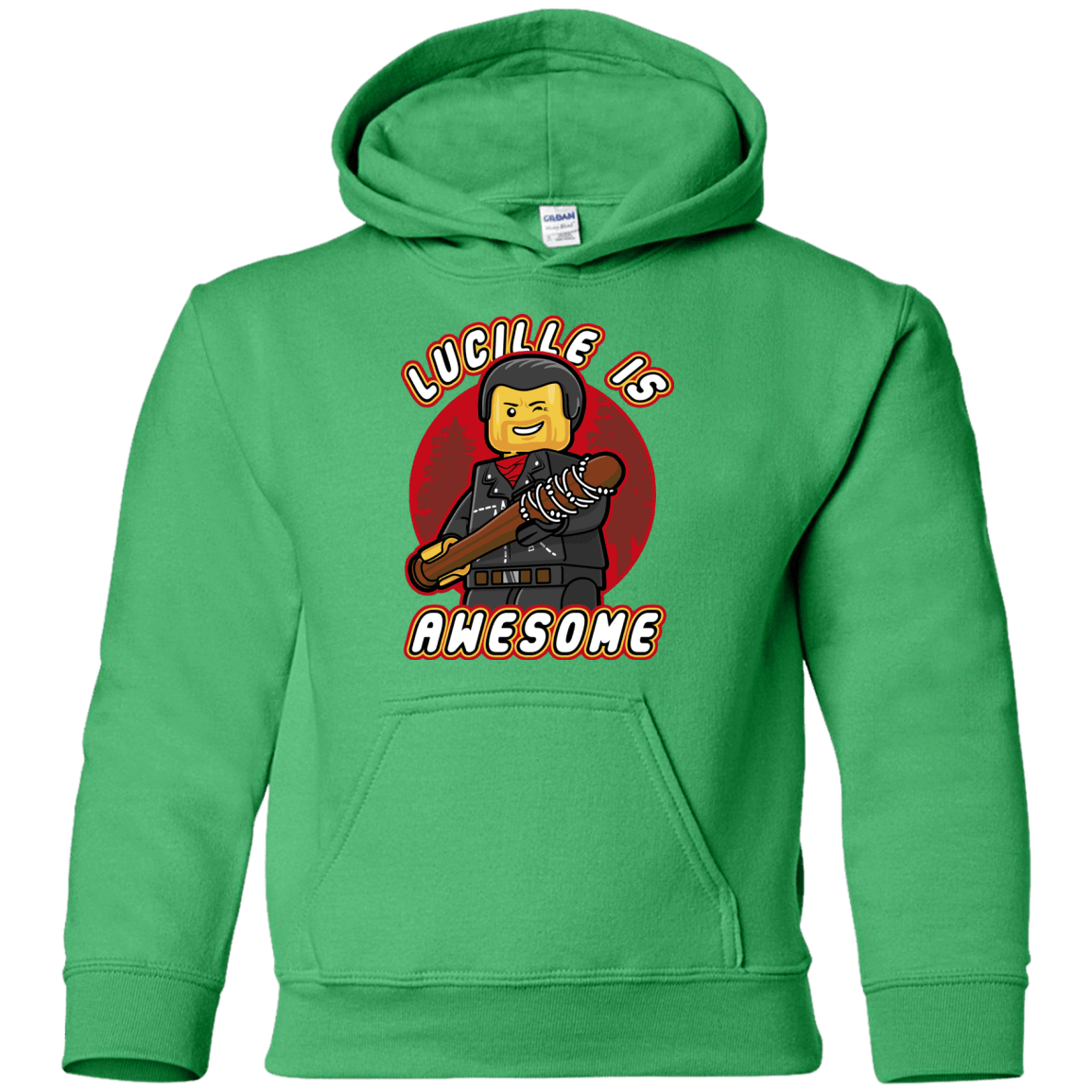 Sweatshirts Irish Green / YS Lucille is Awesome Youth Hoodie